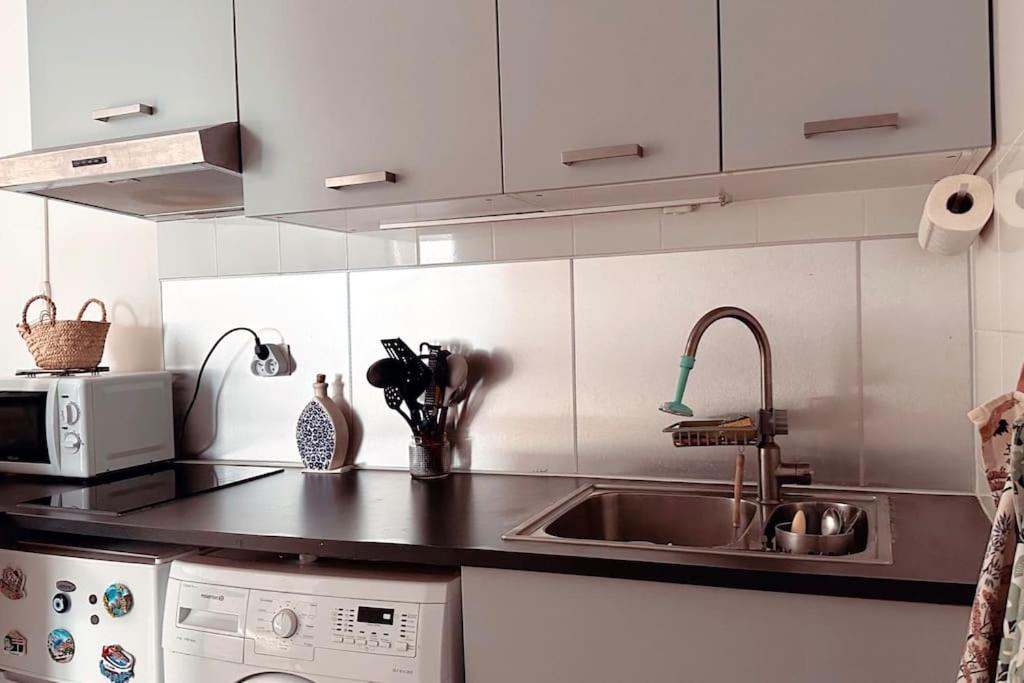 Appartement Studio Cozy Pour 2 Personnes Paris Bercy Extérieur photo